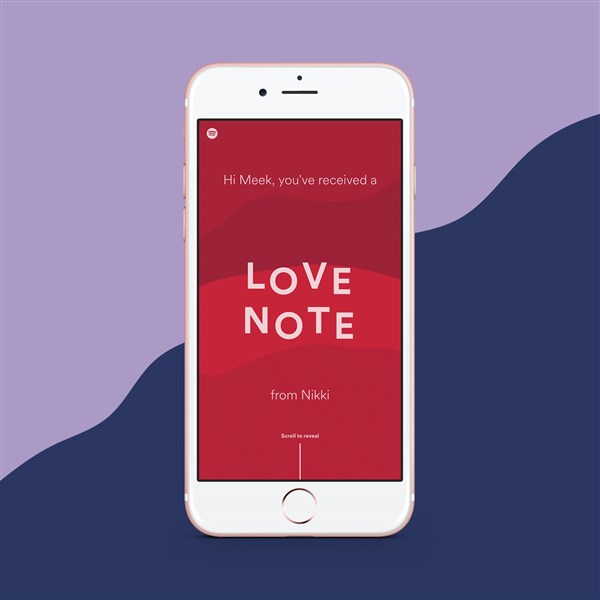 Spotify: Send A ‘Love Note’ To Your Sweetheart This Valentine’s Day