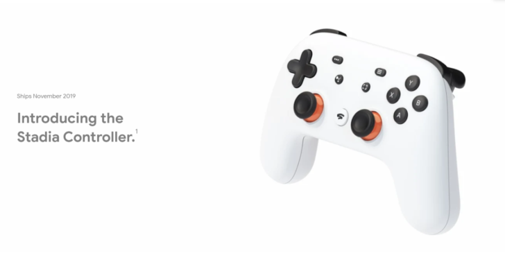 Individual Stadia controllers now available for Google Store pre-order