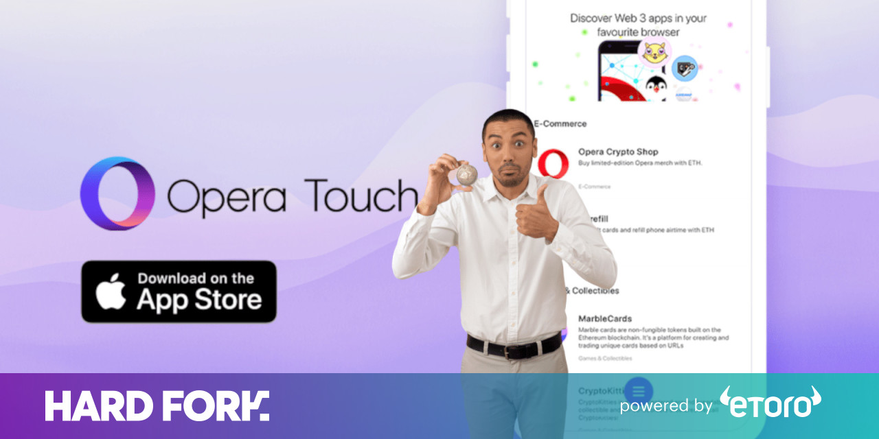 Opera officially launches its blockchain-ready browser for the iPhone