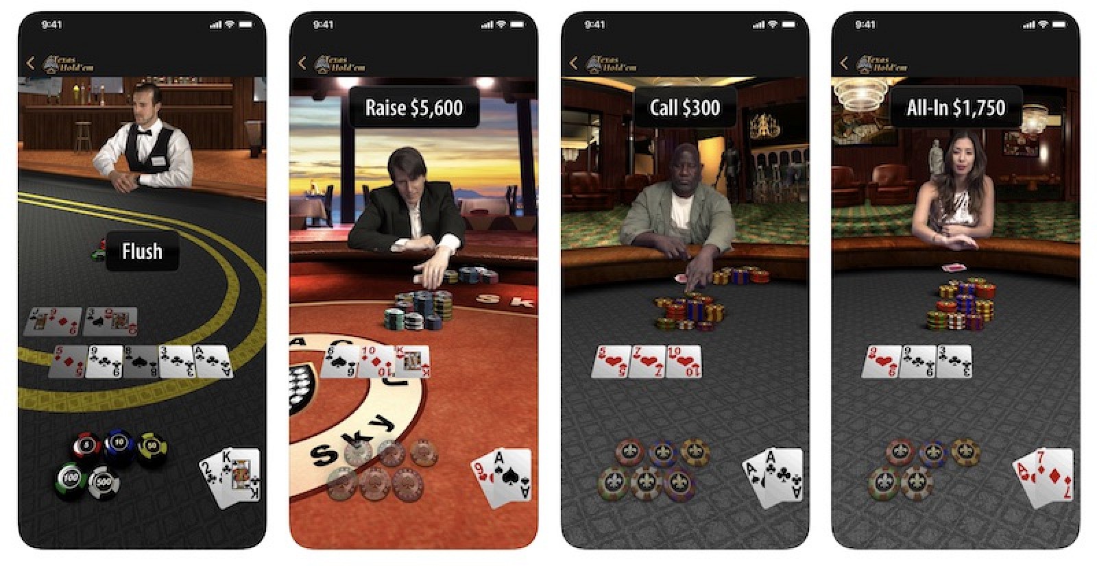 Apple Relaunches 'Texas Hold'Em' Game to Celebrate 10th Anniversary of App Store