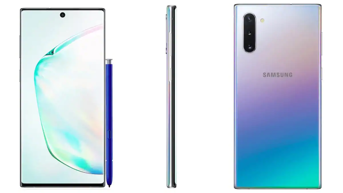 Samsung Galaxy Note 10, Galaxy Note 10+ Leak Shows Gradient Design; Galaxy Note 10 5G Tipped to Offer 1TB Storage