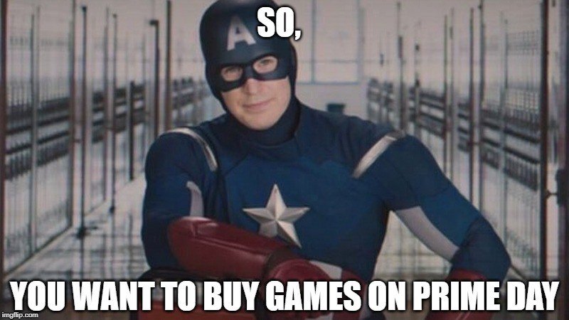 Things to keep in mind when buying games and gaming hardware on Prime Day