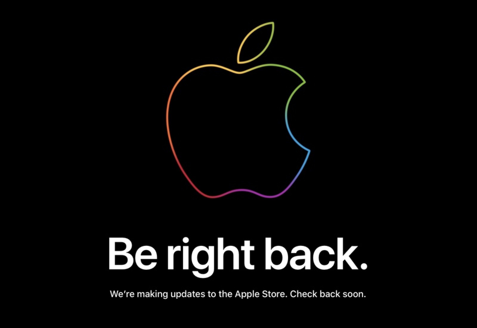 Apple Store Website Goes Down [Update: Back Up]