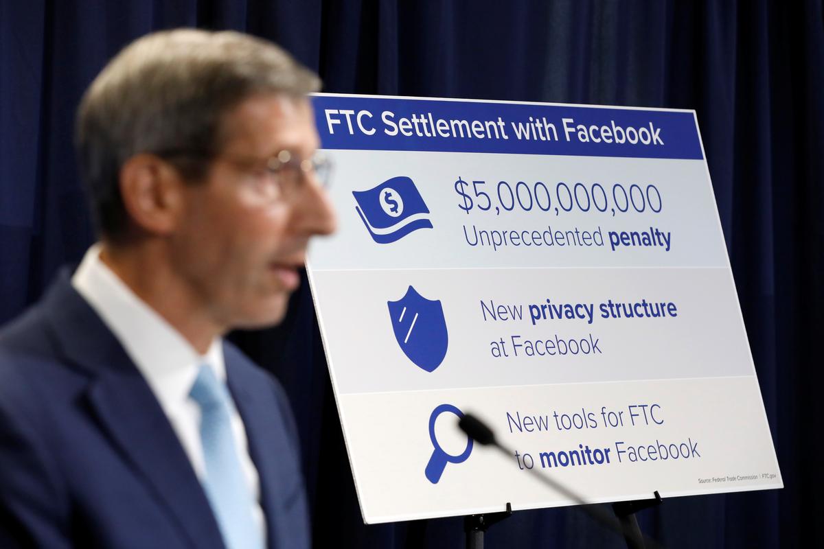 Facebook to pay record $5 billion U.S. fine over privacy violations; critics call it a bargain