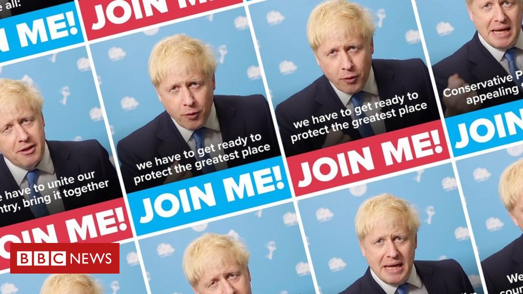 Flurry of Boris Johnson adverts tested on Facebook