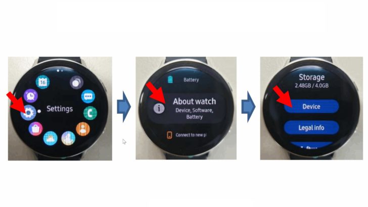 Samsung Galaxy Watch Active 2 images published in FCC filing