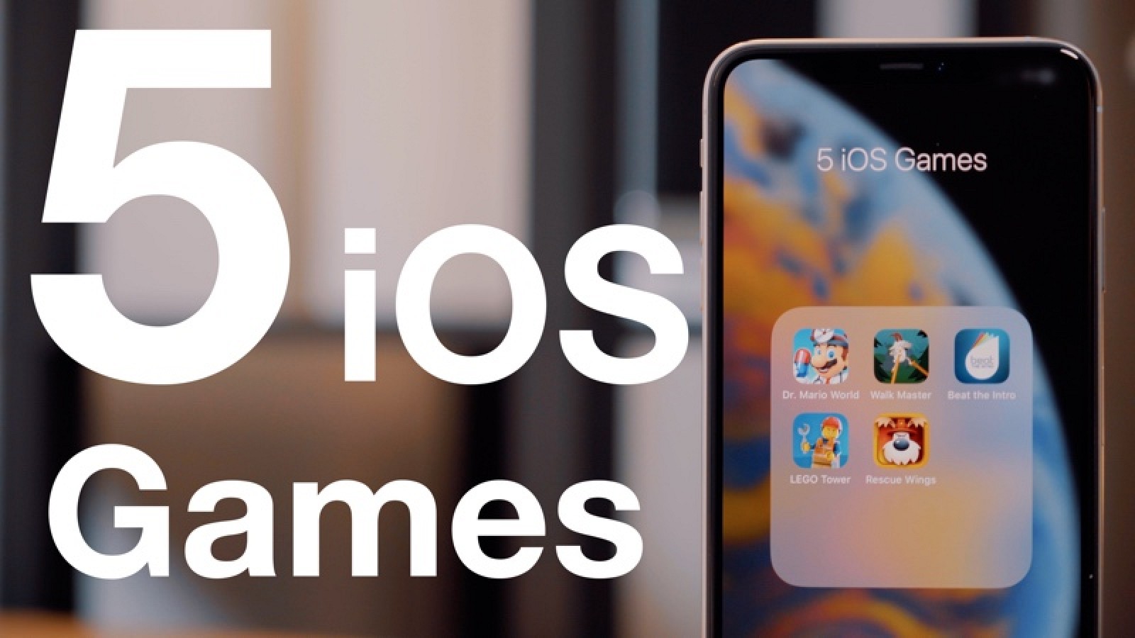 Five iOS Games Worth Checking Out