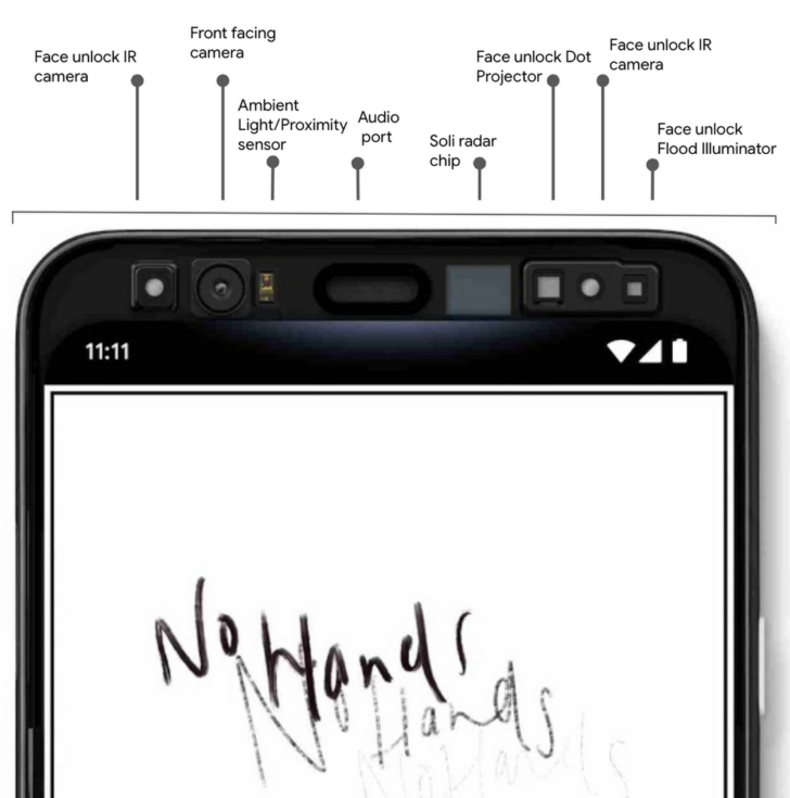 Google spills all the beans on Pixel 4's "Motion Sense" face unlock and gesture tech