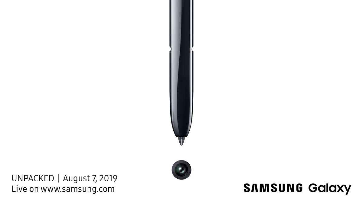 Samsung Confirms Galaxy Note 10 Launch on August 7