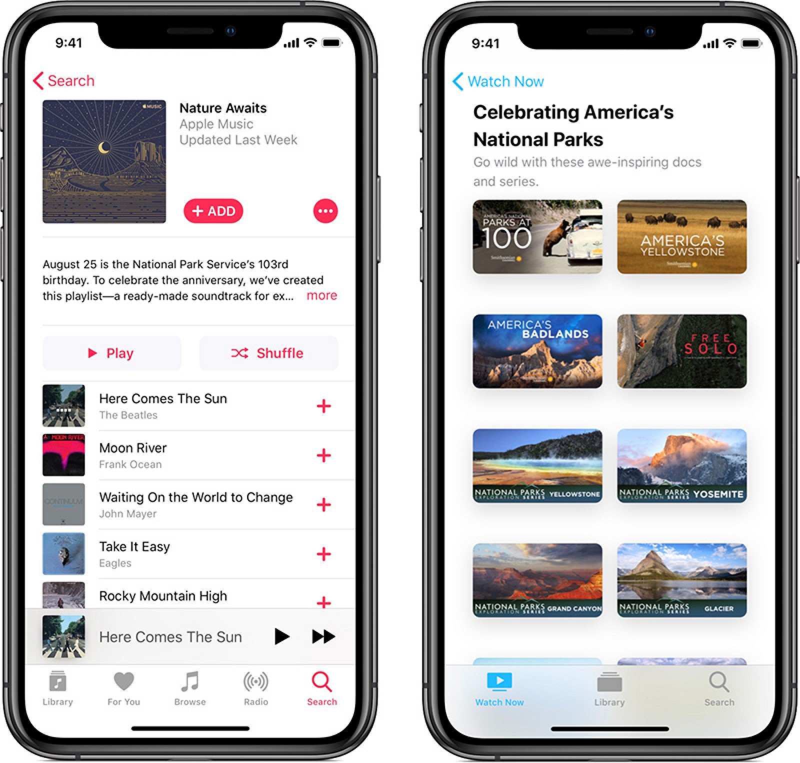 Apple Celebrating National Parks in August With Donations, Apple Watch Challenge, Apple Music Collections and More