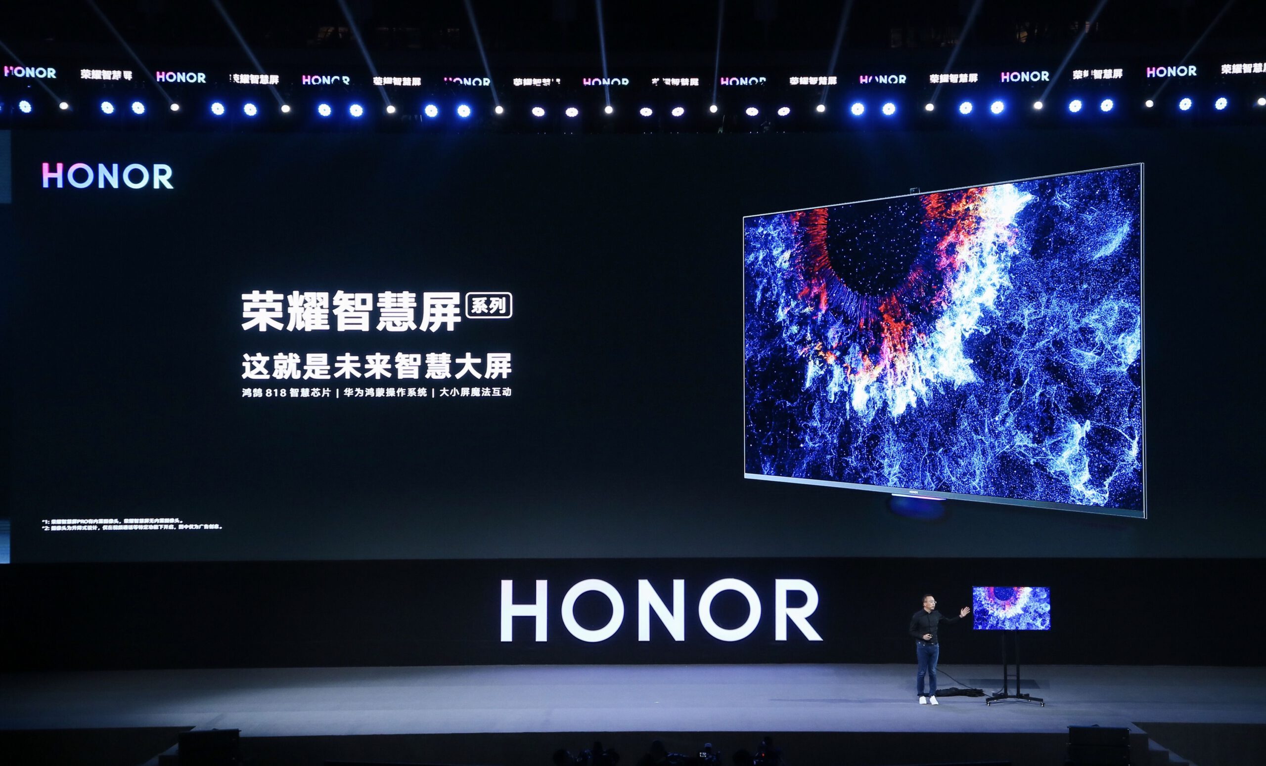 Huawei releases TV with its HarmonyOS or HongmengOS operating system