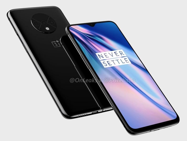 OnePlus 7T leak reveals circular triple camera module, waterdrop notch