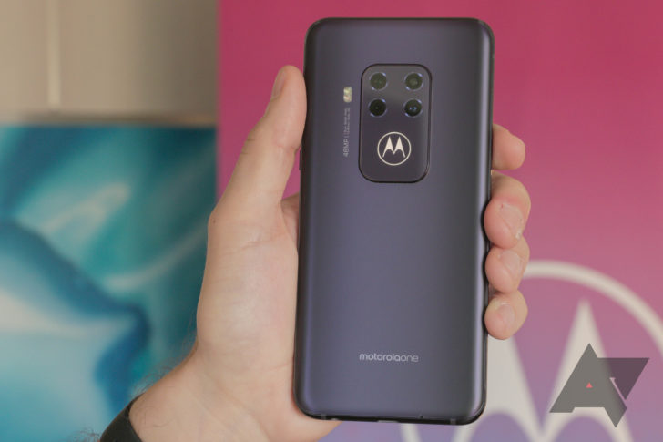 The Motorola One Zoom is a total show off with four rear cameras and a glowing batwing