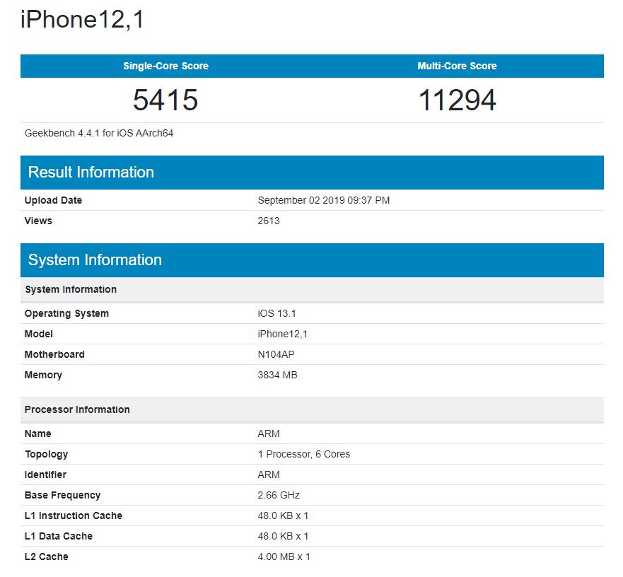 Cheapest iPhone This Year to Feature 4GB RAM