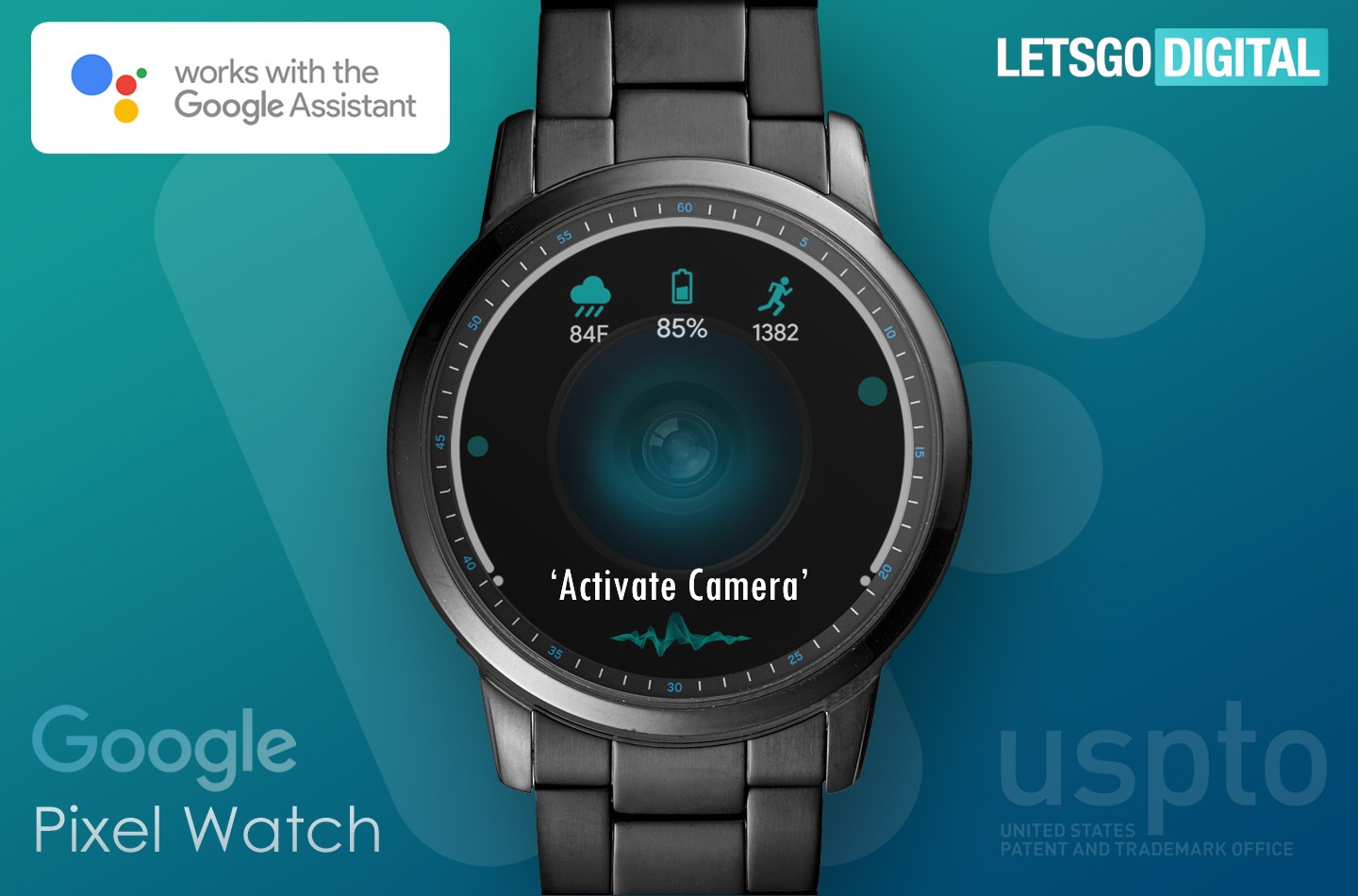 Google Smartwatch Patent Reveals Camera Under Display