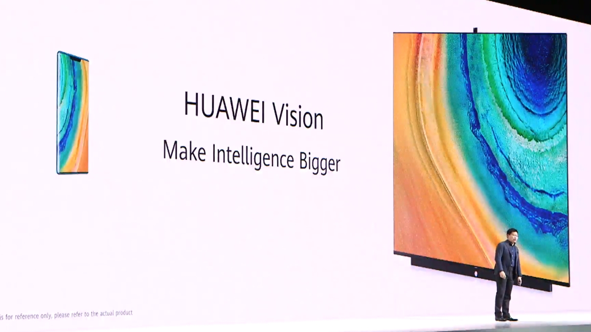 Huawei announces Huawei Vision 4K TV with pop-up camera