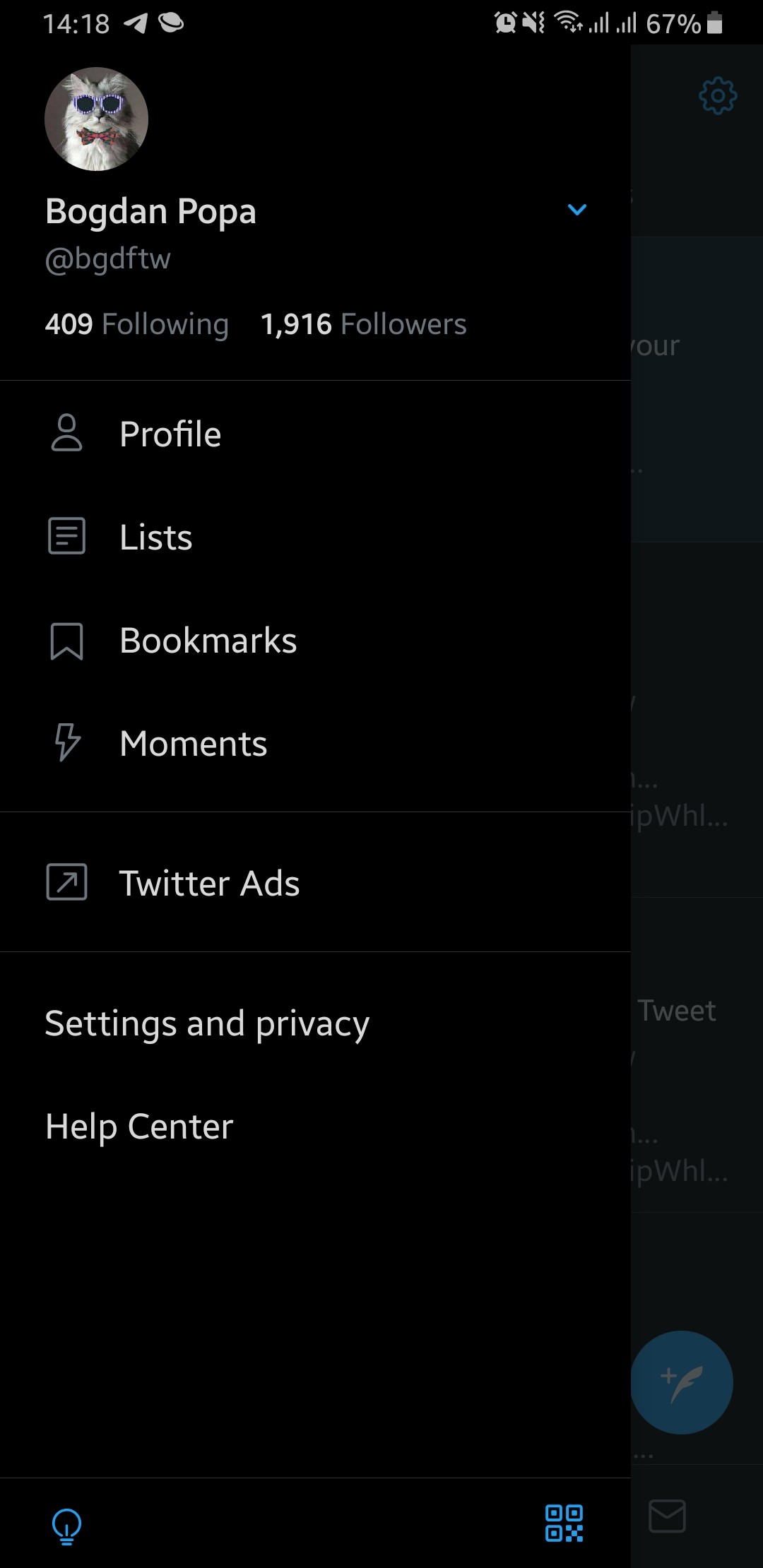 How to Enable the Full Dark Mode in Twitter for Android