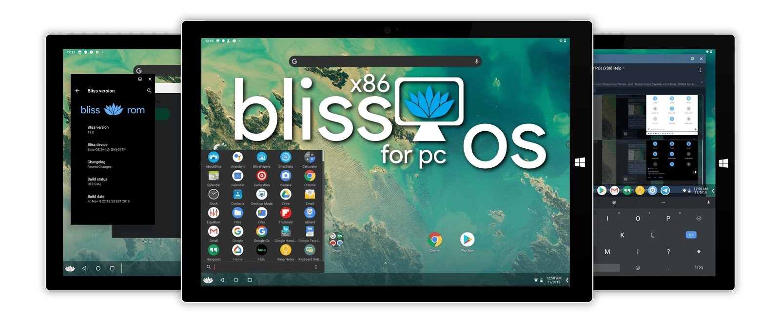 Bliss OS Now Lets You Run Android 10 on Your PC, Based on Android-x86 and AOSP