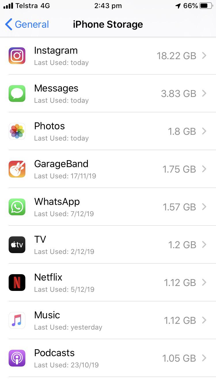 Why Some Apps Eat Too Much Storage on an iPhone and How to Fix This