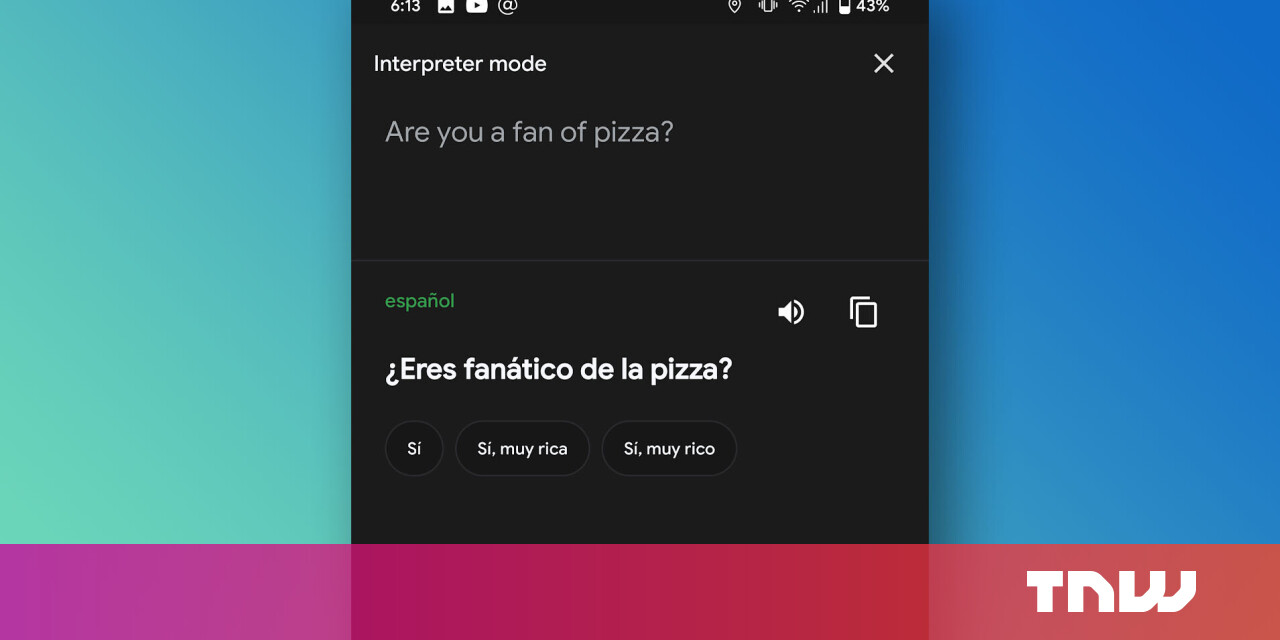 Google Assistant's 'Interpreter mode' translates conversations in real time