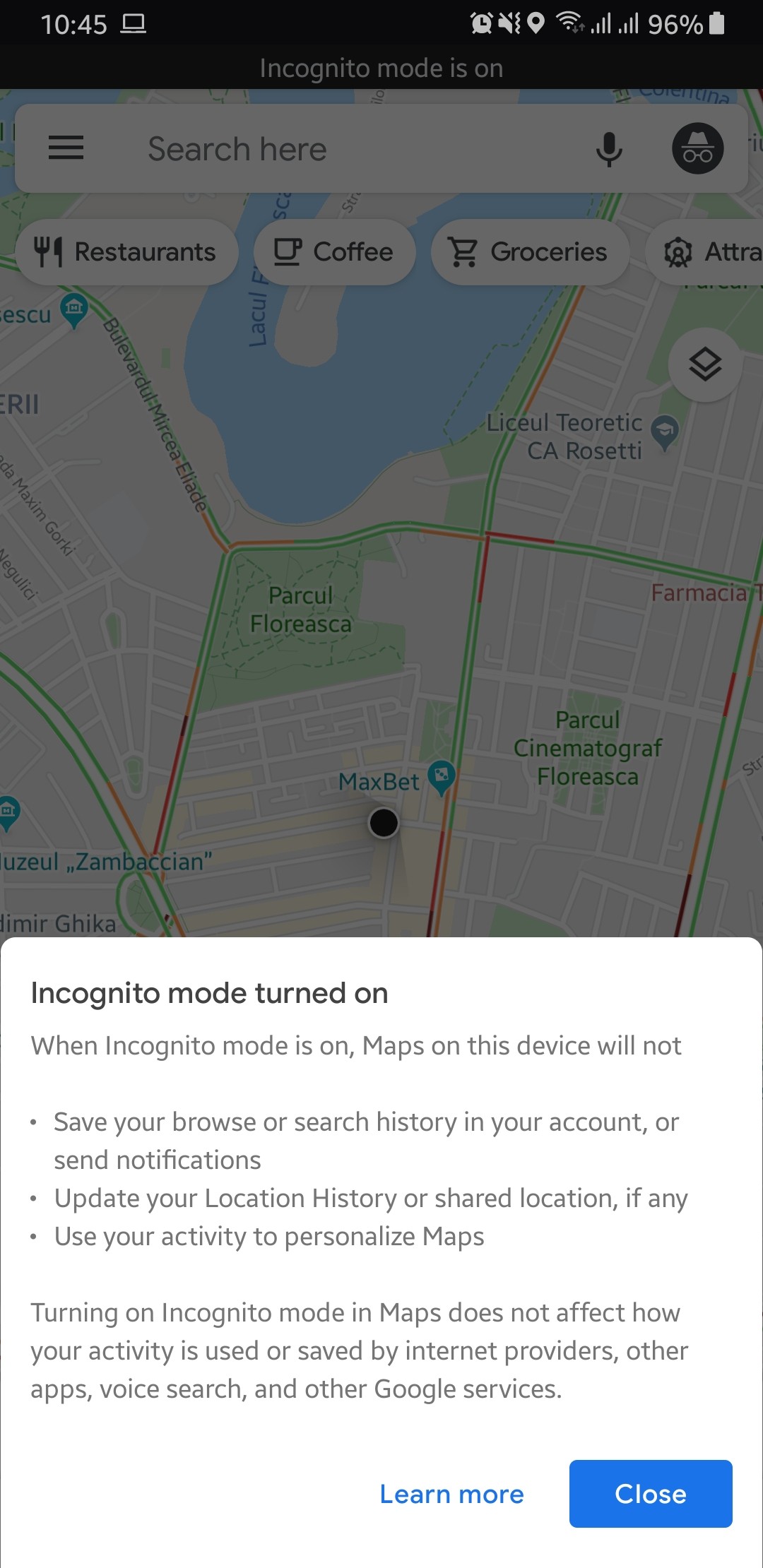 Google Finally Launches Google Maps Incognito on iPhone