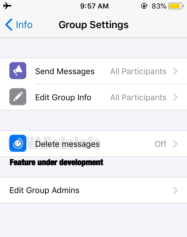 WhatsApp Will Automatically Delete Messages in Group Chats