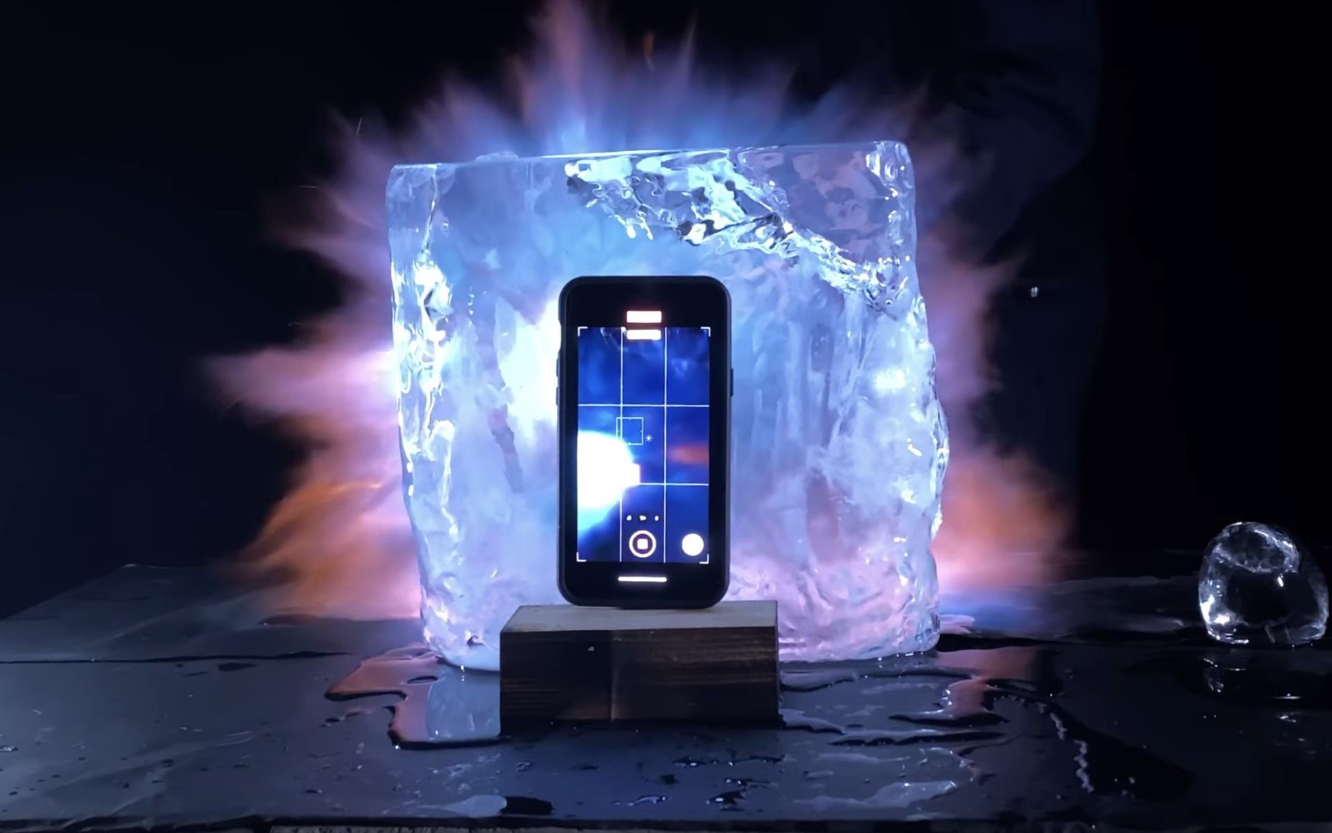 Apple Shares Close-Up Footage of Fire and Ice Shot on iPhone 11 Pro