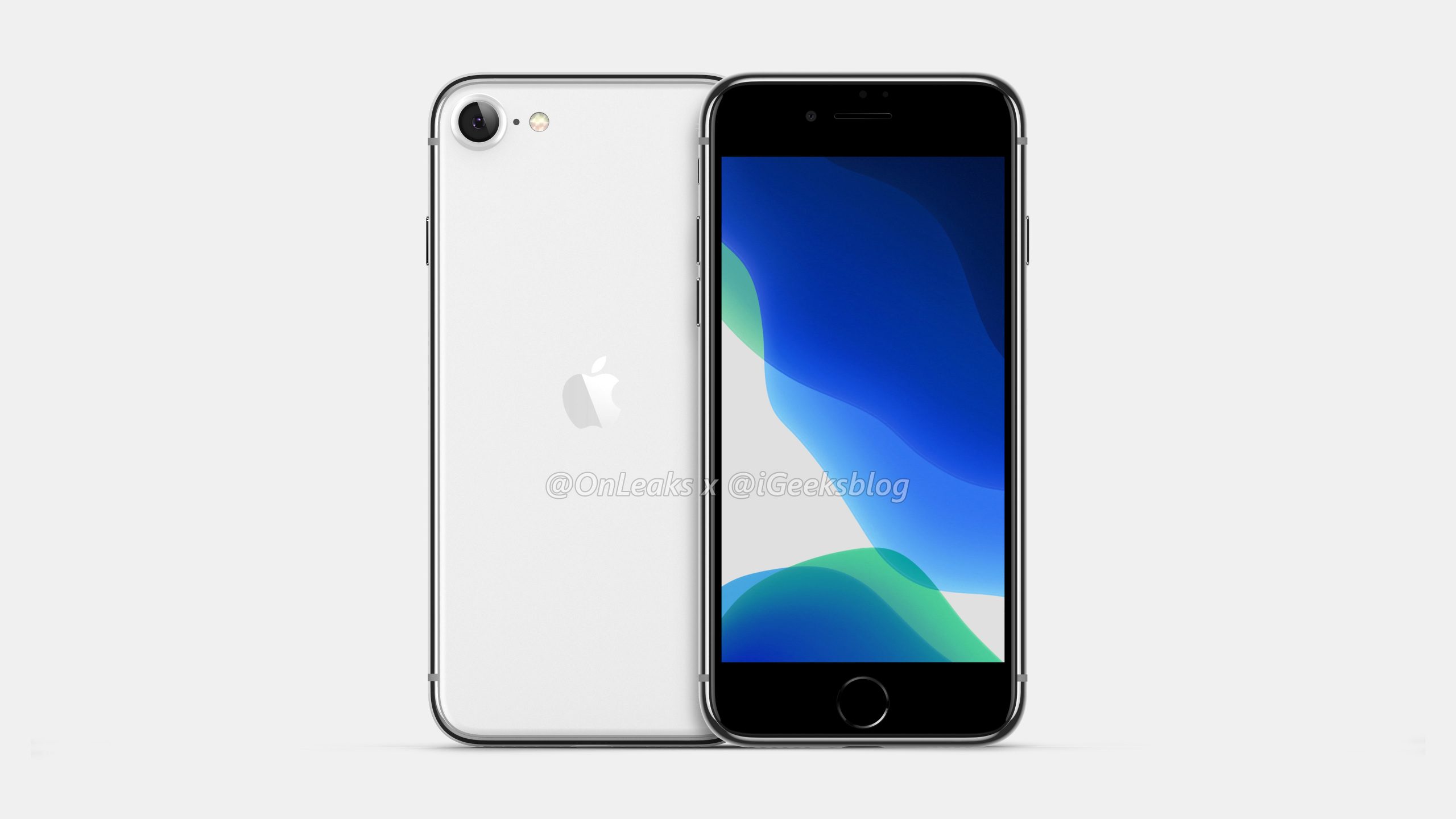 iPhone 9 (iPhone SE 2) Renders Confirm Notchless Design, Touch ID