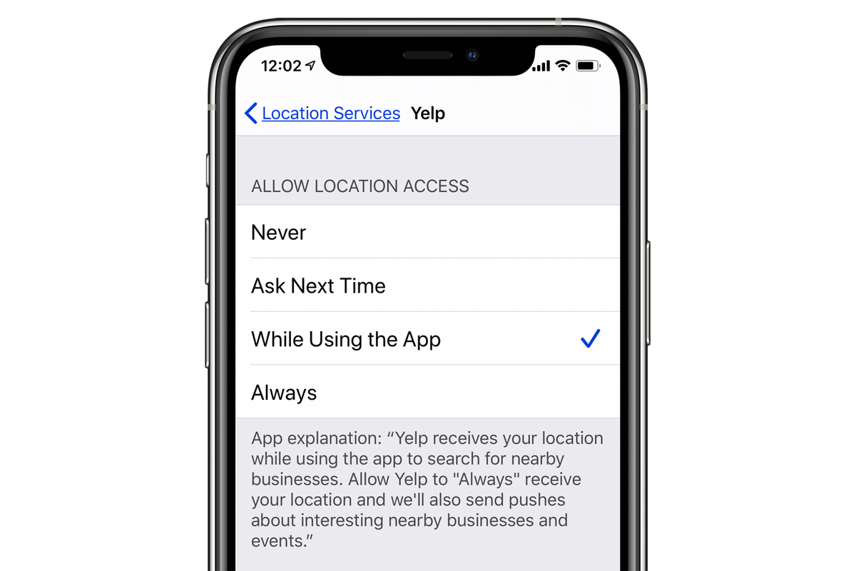 How to change the location tracking settings in iOS 13 and iPad OS 13