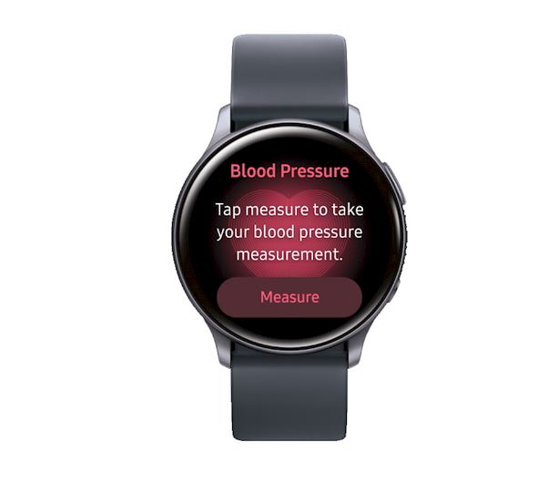 Samsung Blood Pressure Monitoring Application for Galaxy Watch Devices
