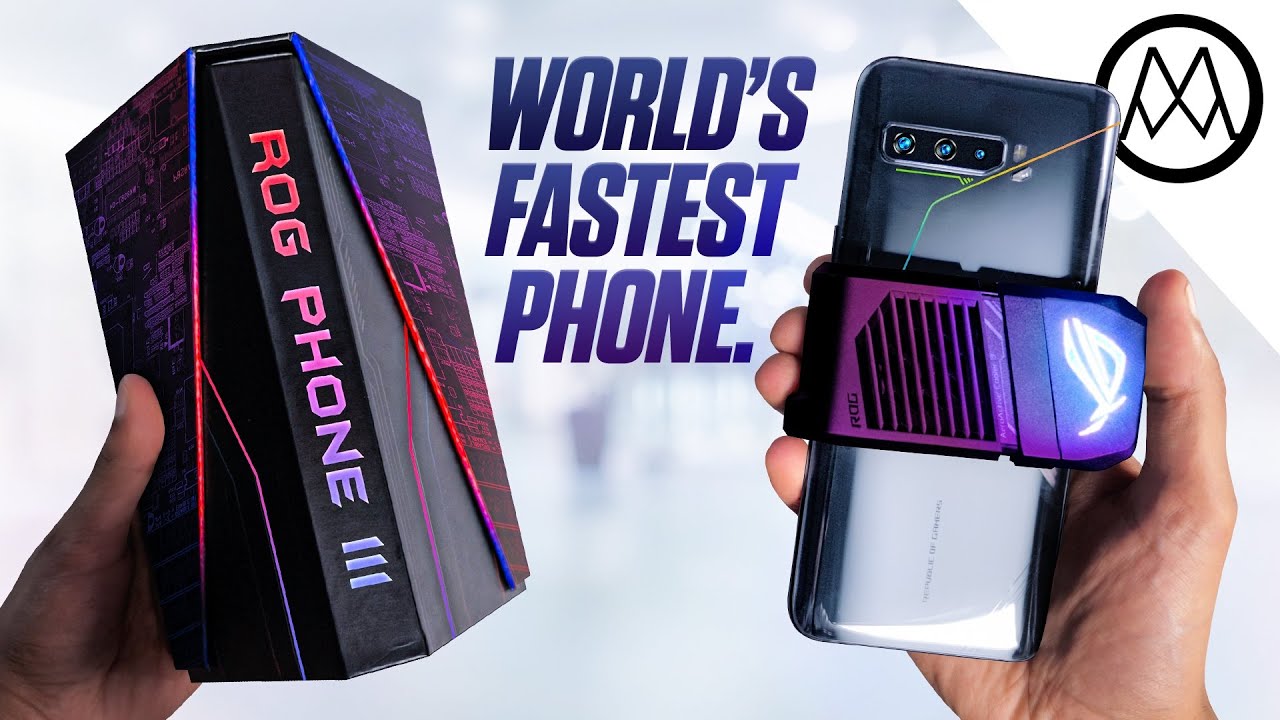 [Video] Asus ROG Phone 3 UNBOXING World's Fastest Phone.