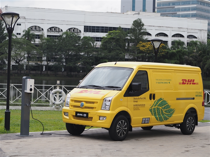 DHL Express electric van malaysia 2