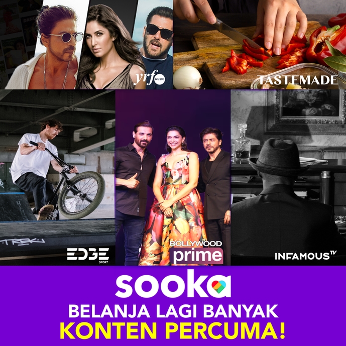 sooka now offers 10 Free Ad-supported Streaming TV Channels