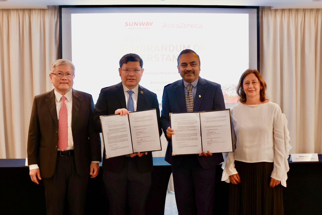 Sunway Healthcare and AstraZeneca Sign Landmark MOU