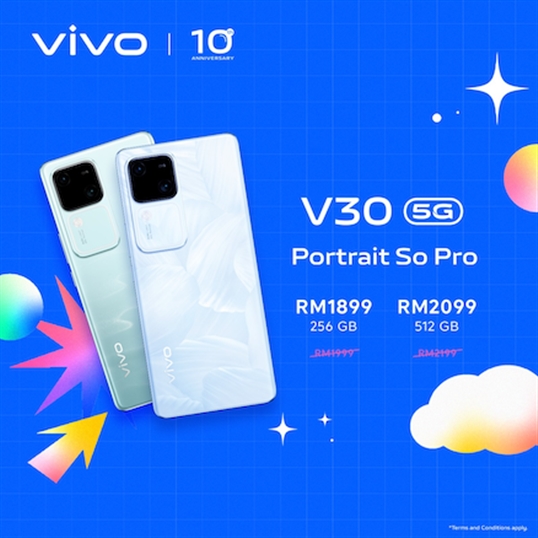 vivo V30 5G Price Reduction Malaysia