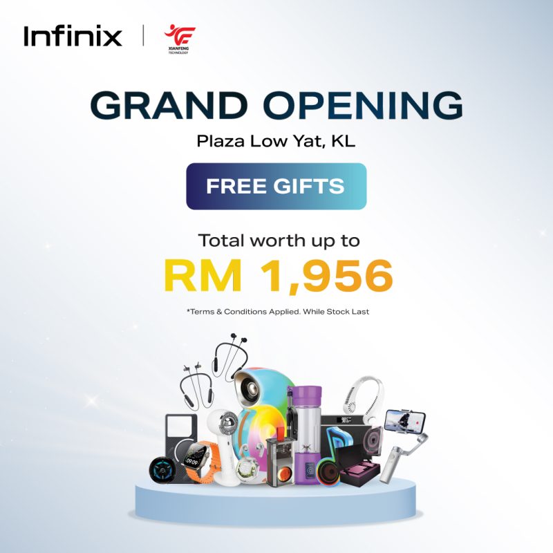 Infinix Store Plaza Low yat Special Opening Promo 1