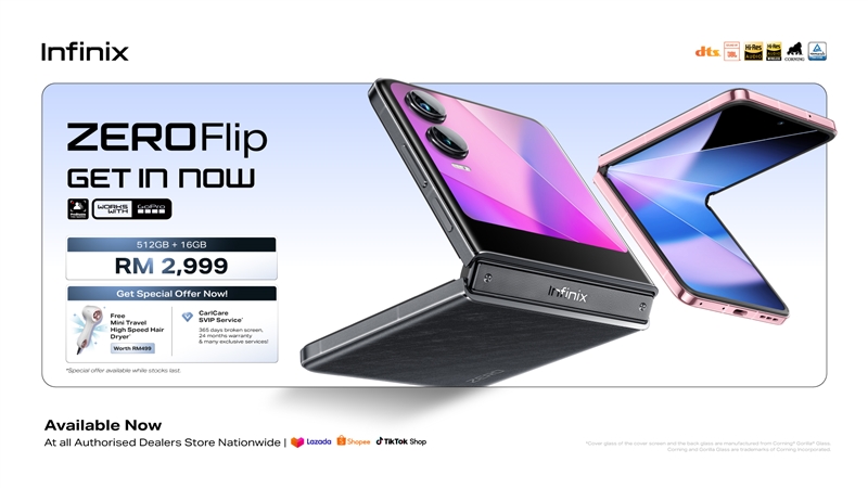 Infinix ZERO Flip Malaysia