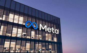 Meta Logo Building