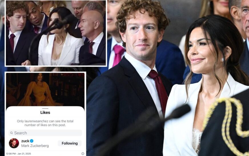 Mark Zuckerberg Sparks Controversy Over Lauren Sanchez Post