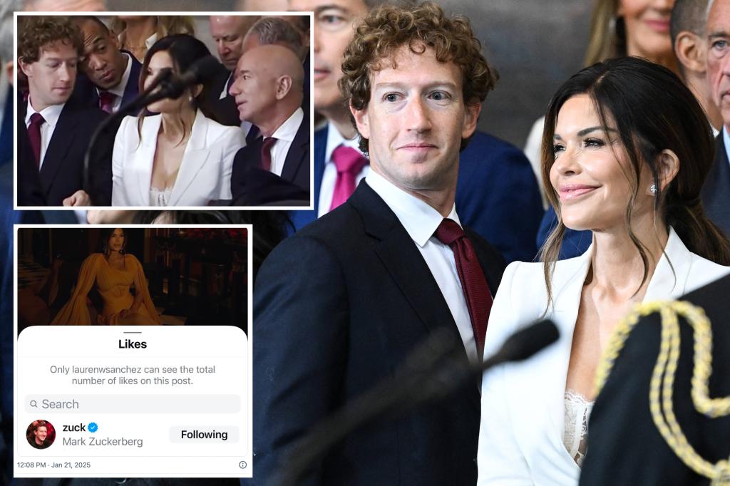 Mark Zuckerberg Sparks Controversy Over Lauren Sanchez Post