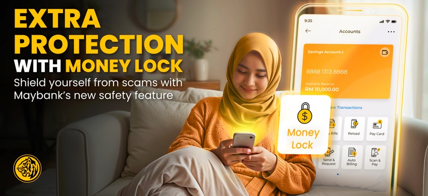 Maybank-Money Lock MAE app banking